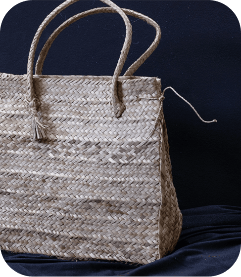 Bolsa em Palha Casa